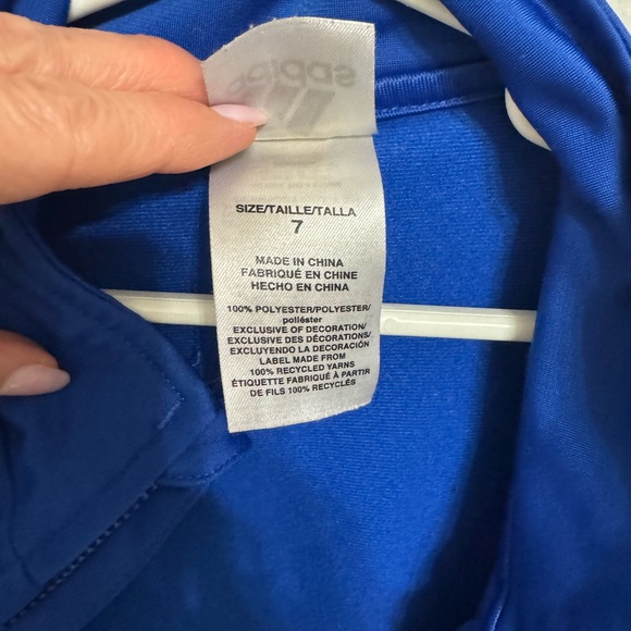 Adidas Royal Blue Sports Top - Picture 5 of 6
